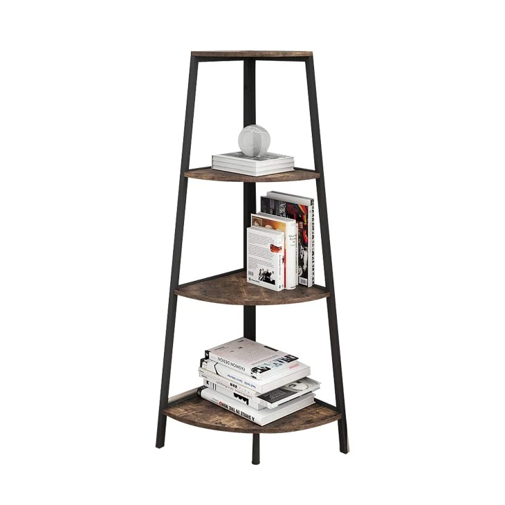 A-Shaped Corner Bookshelf